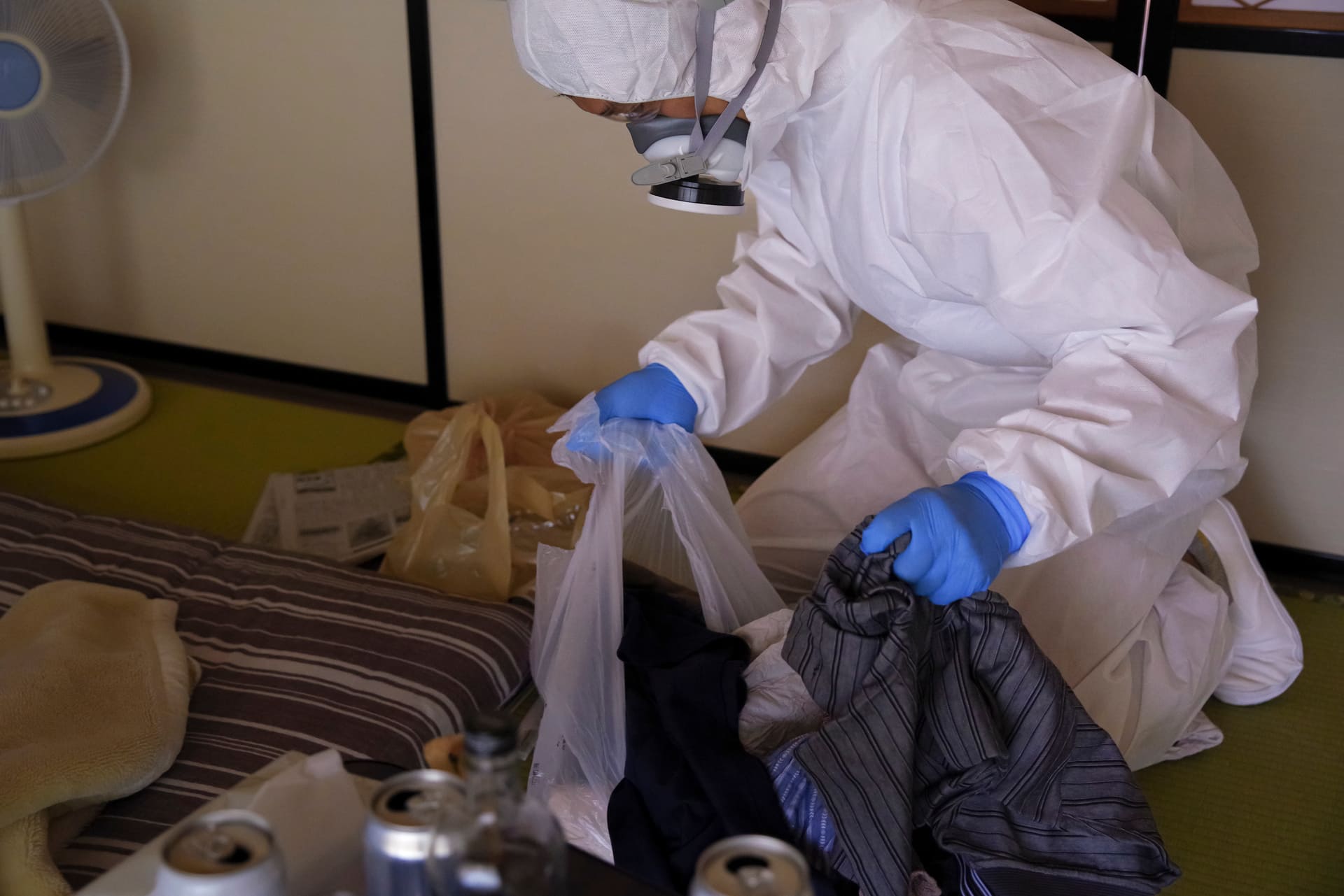 Tatortreinigung in Wohnung